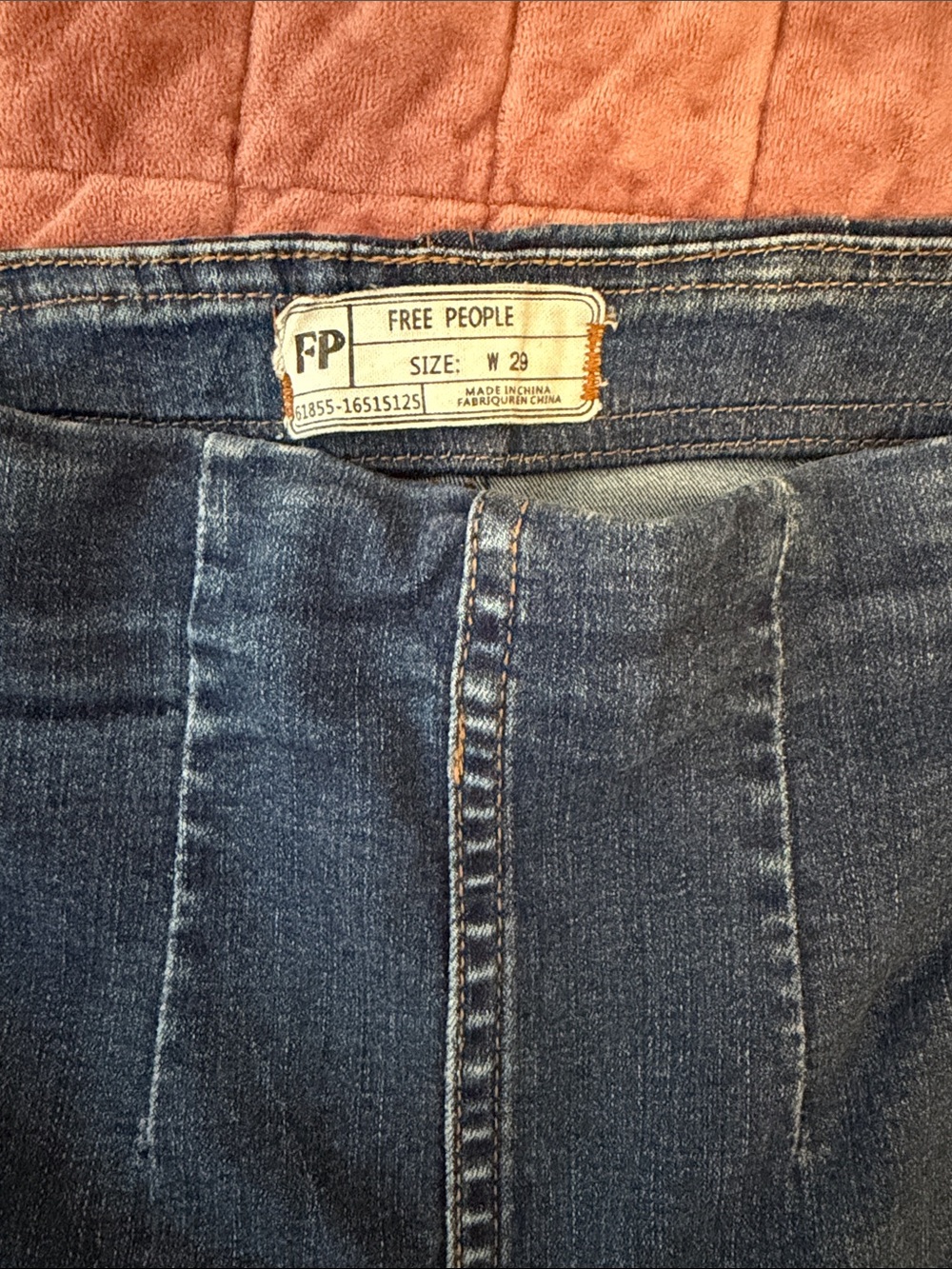 Free People Indigo High-Rise Women's Jeans